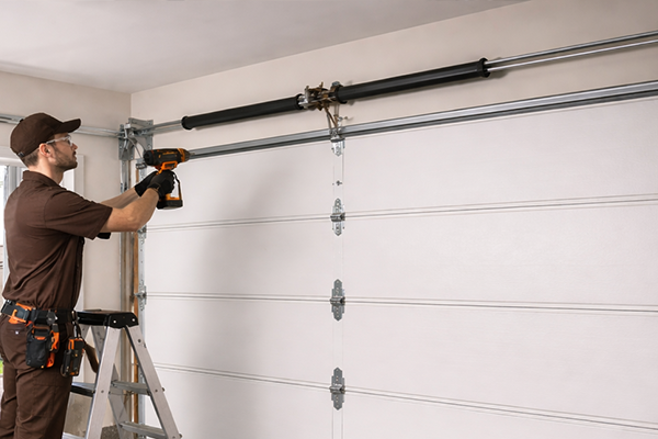 Modern smart garage door opener with mobile control and sensors